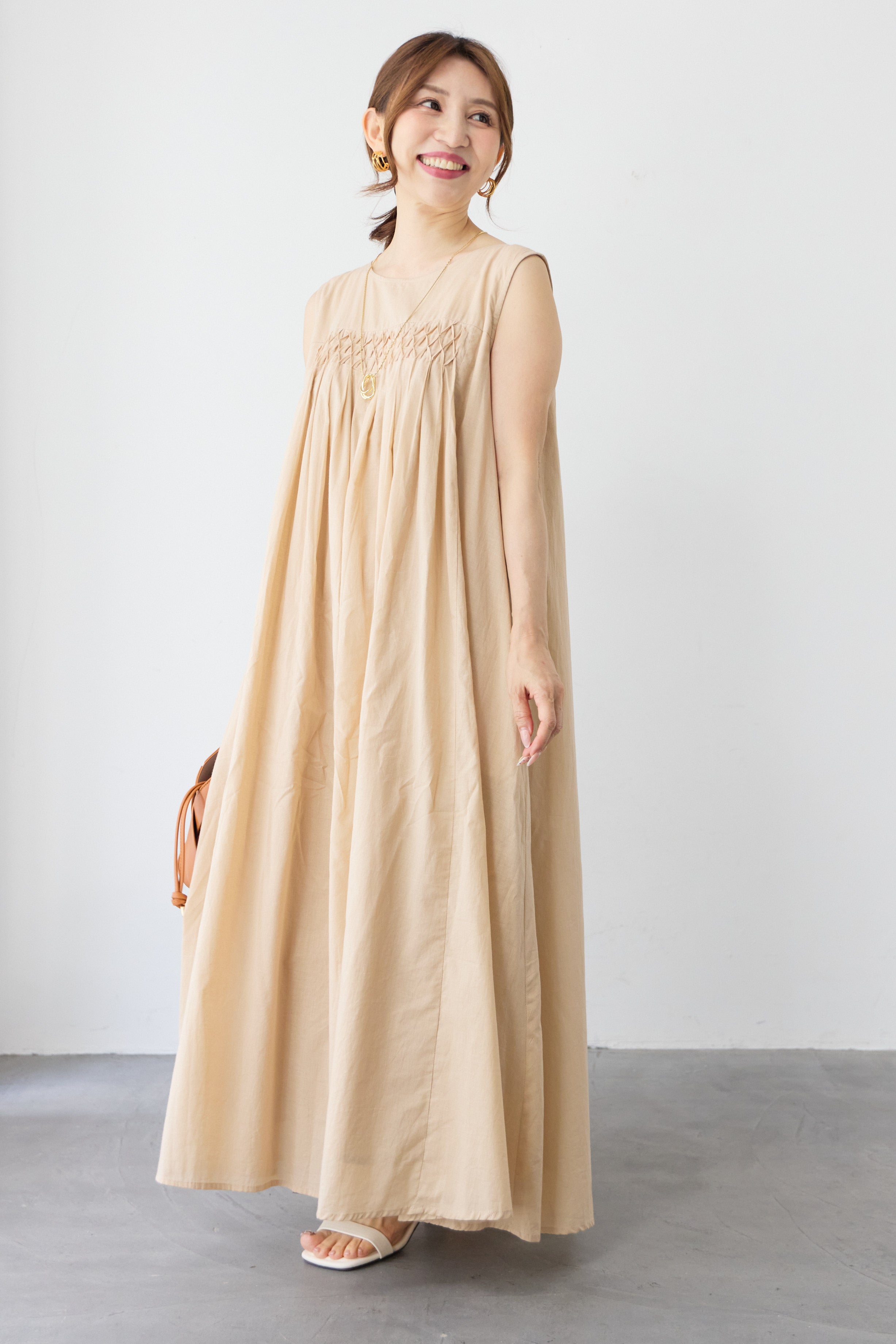 インド綿2wayリラクシーワンピ – plusotoha