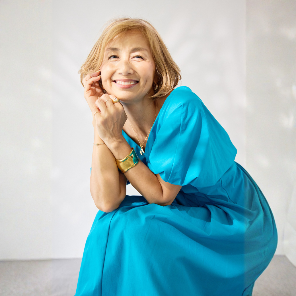 PLUS OTOHA×REIKO special コラボレート/2026VOL.1 Vネックタックワンピース