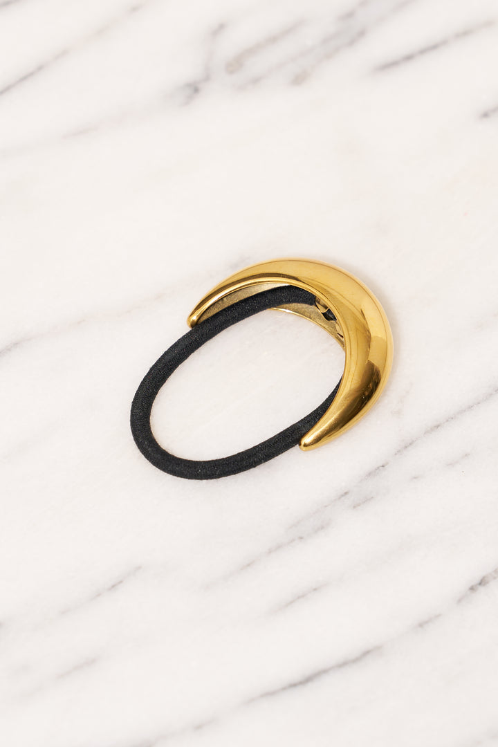 ラウンドメタルヘアゴム