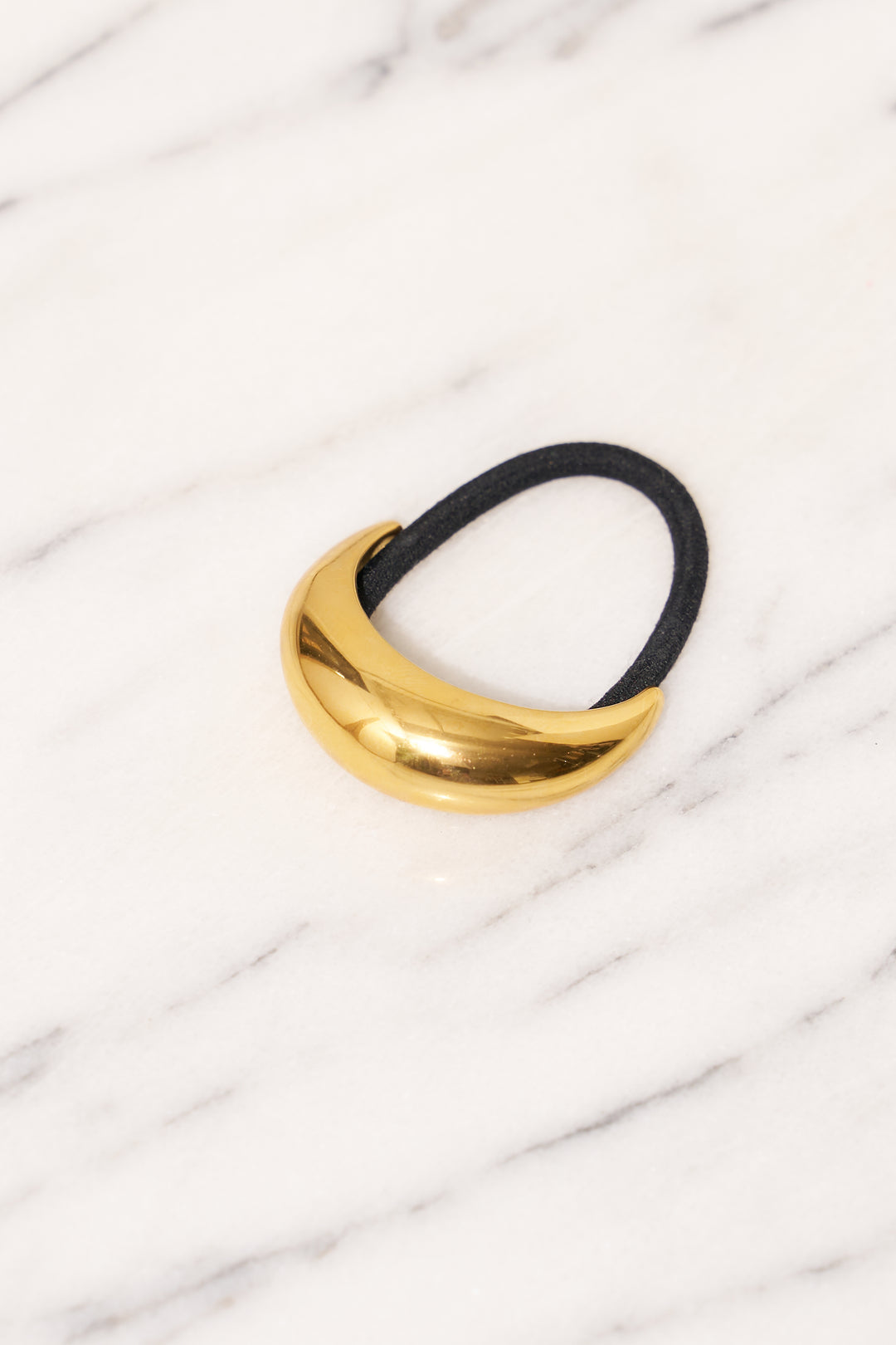 ラウンドメタルヘアゴム