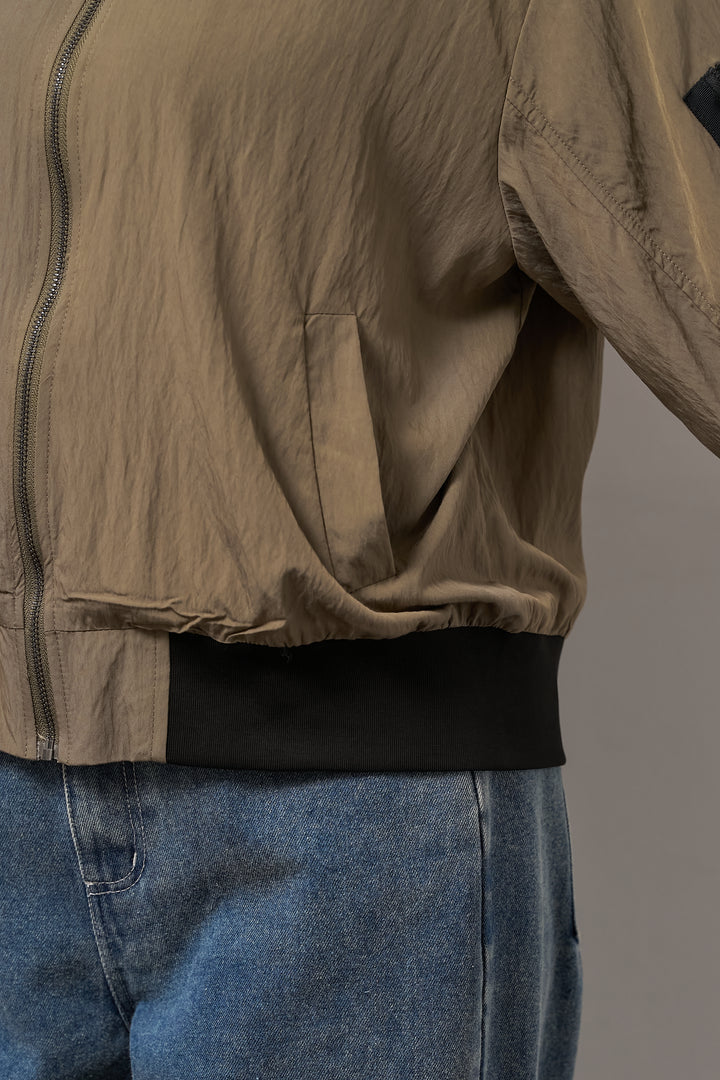 MA-1ハーフスリーブブルゾン