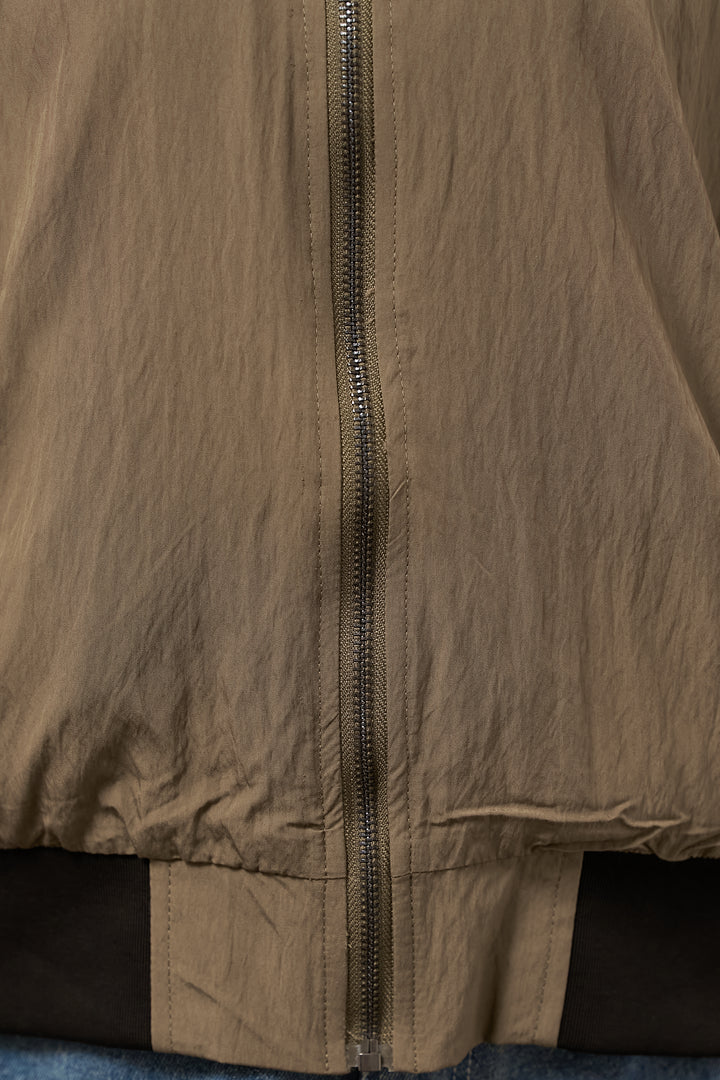 MA-1ハーフスリーブブルゾン