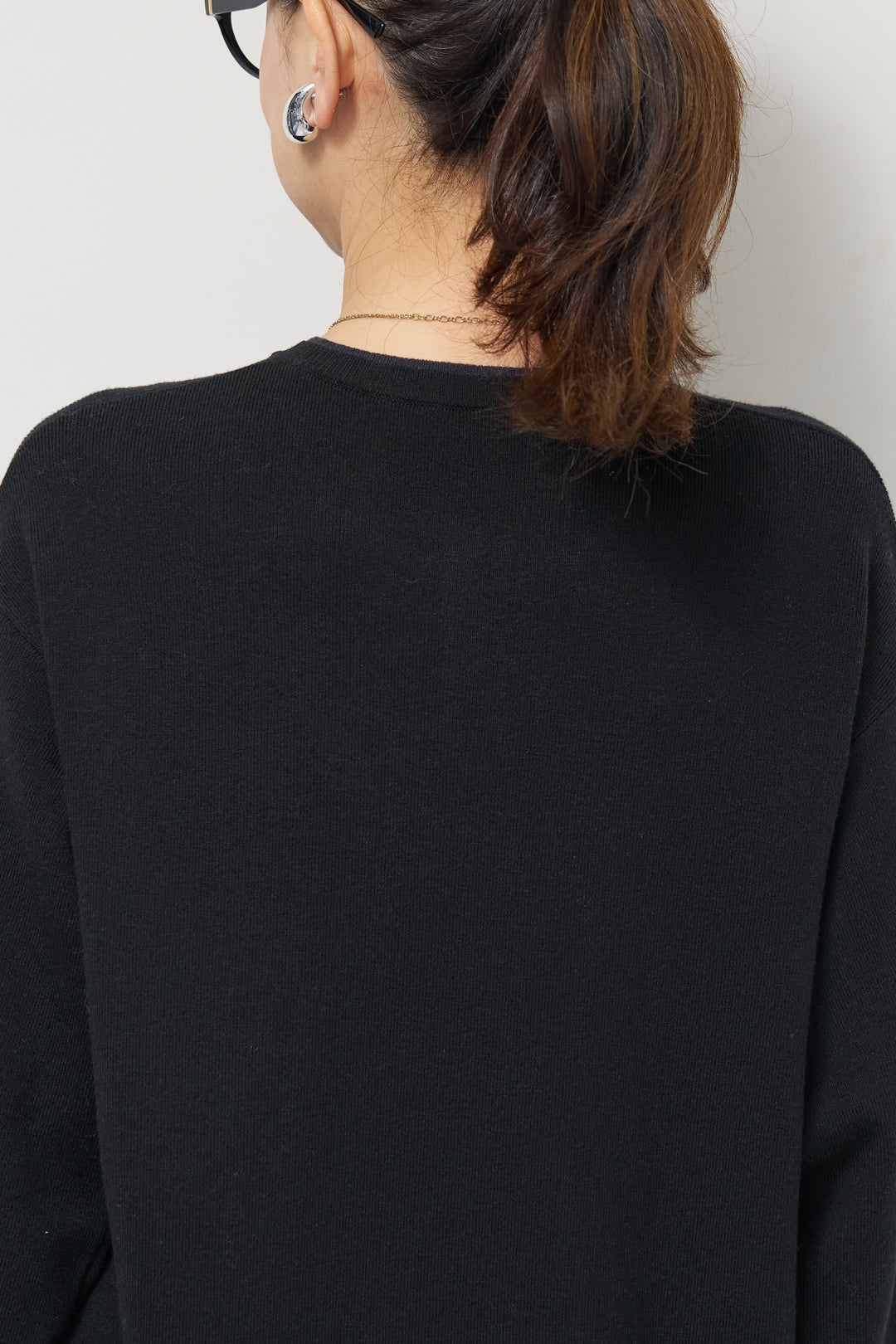 【防静電気】やわもちライン入りヘンリーワンピース