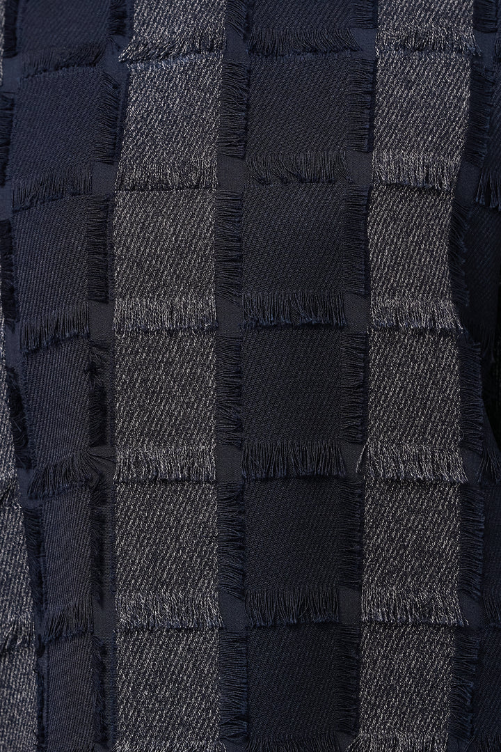 ジャガードフリンジプルオーバー