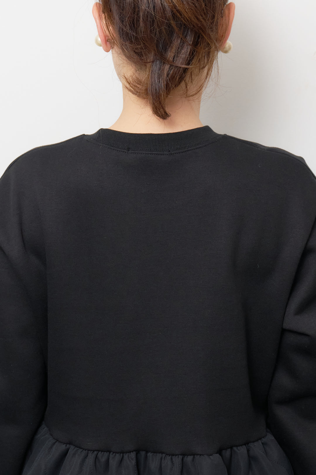 【裏起毛】ソフトキルトコンビワンピース