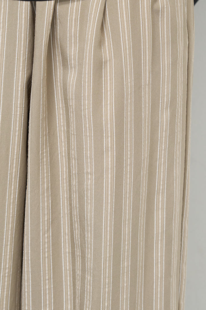 ストライプイージーパンツ