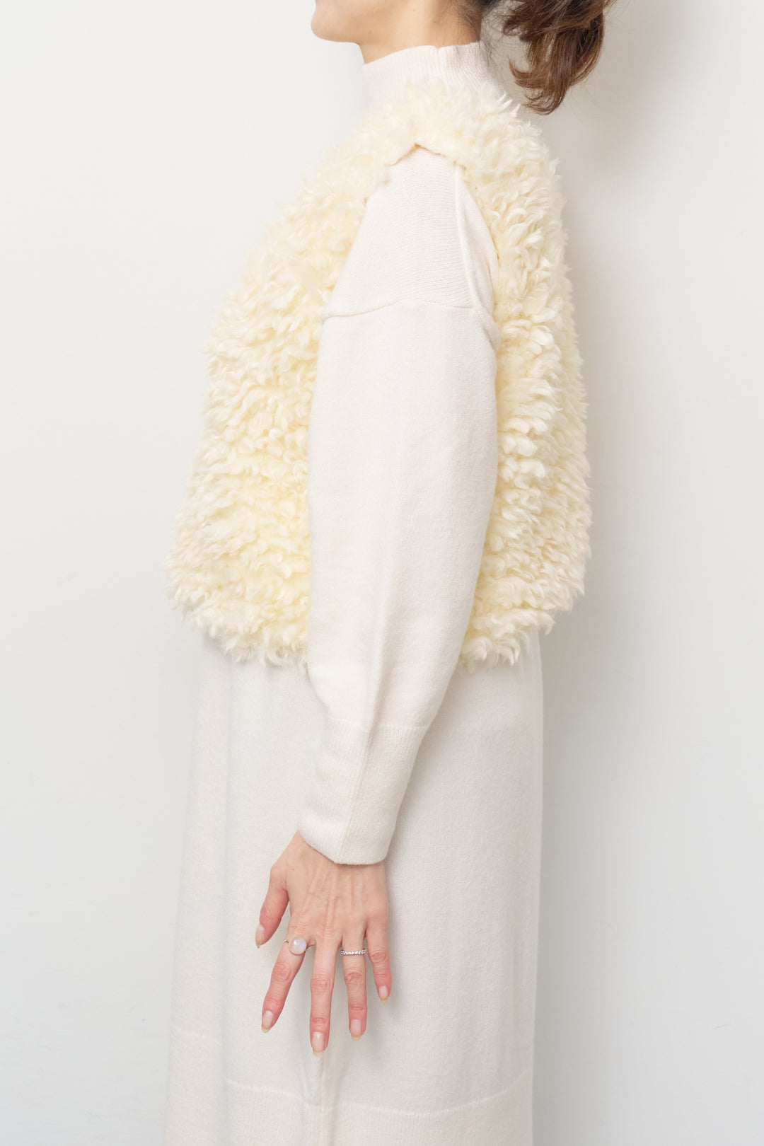 ショートカールボアベスト