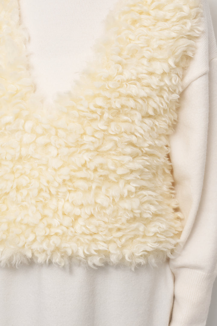 ショートカールボアベスト