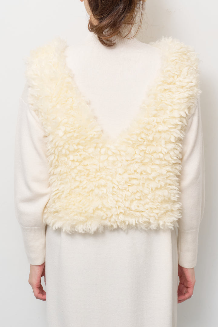 ショートカールボアベスト