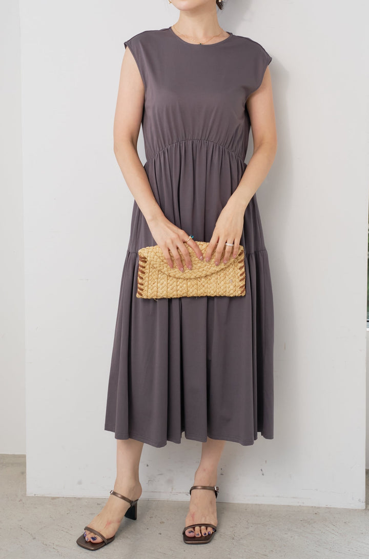 Marzelized cotton long dress