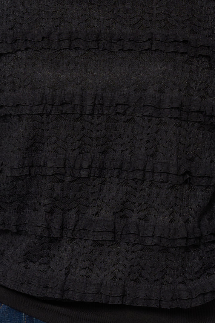 ティアードレースプルオーバー