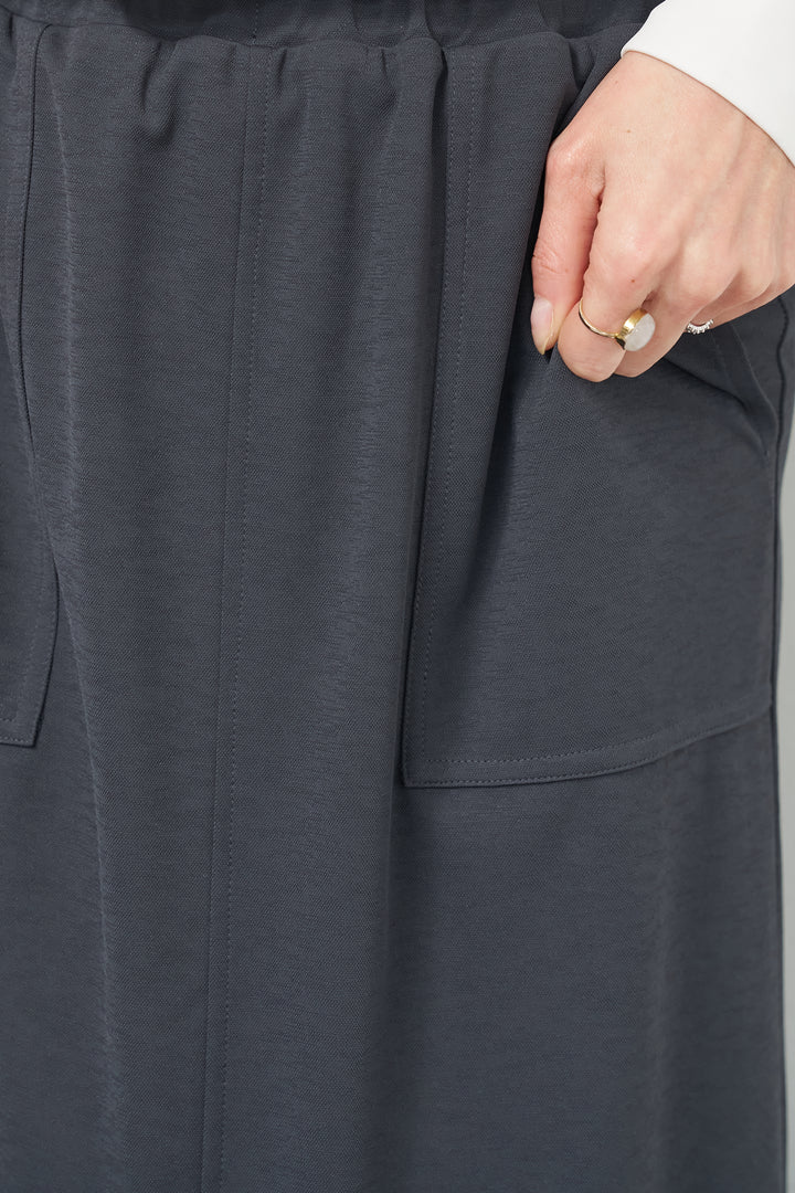 スラブカノコニットスカート