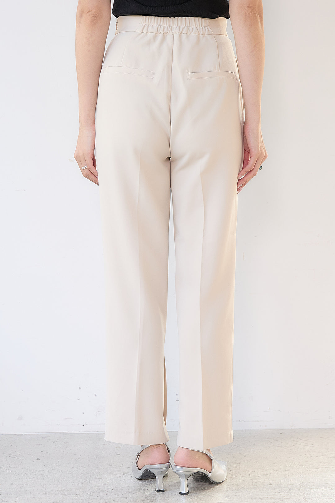 Slit Tapered Pants