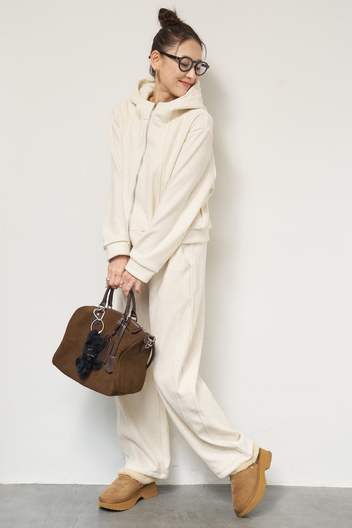 【3点セット】中綿ベスト＋スウェットセットアップ