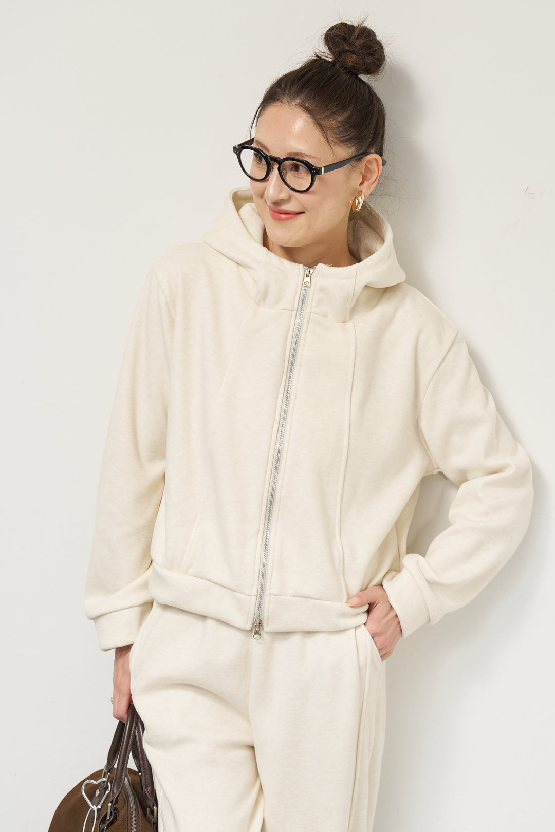 【3点セット】中綿ベスト＋スウェットセットアップ