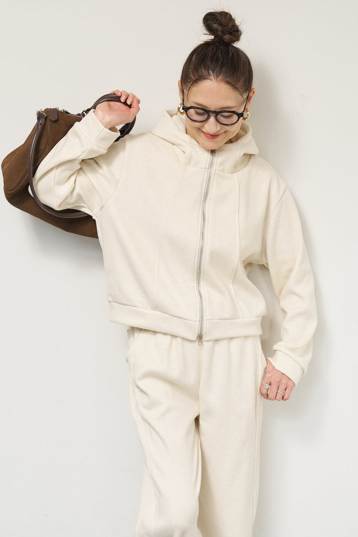 【3点セット】中綿ベスト＋スウェットセットアップ