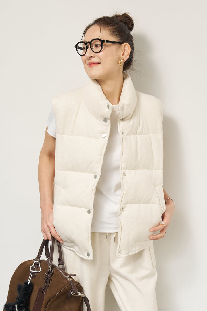 【3点セット】中綿ベスト＋スウェットセットアップ