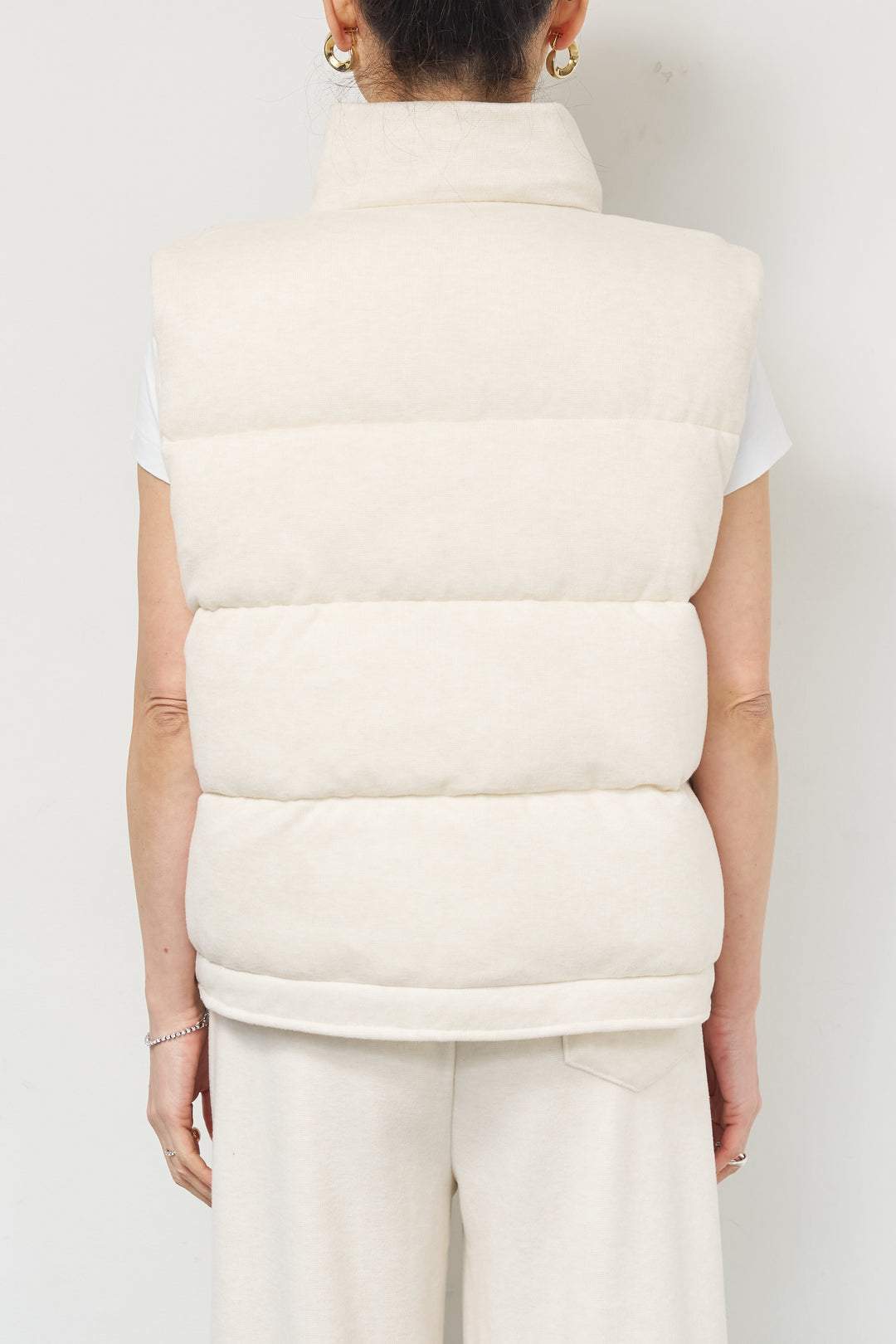 【3点セット】中綿ベスト＋スウェットセットアップ