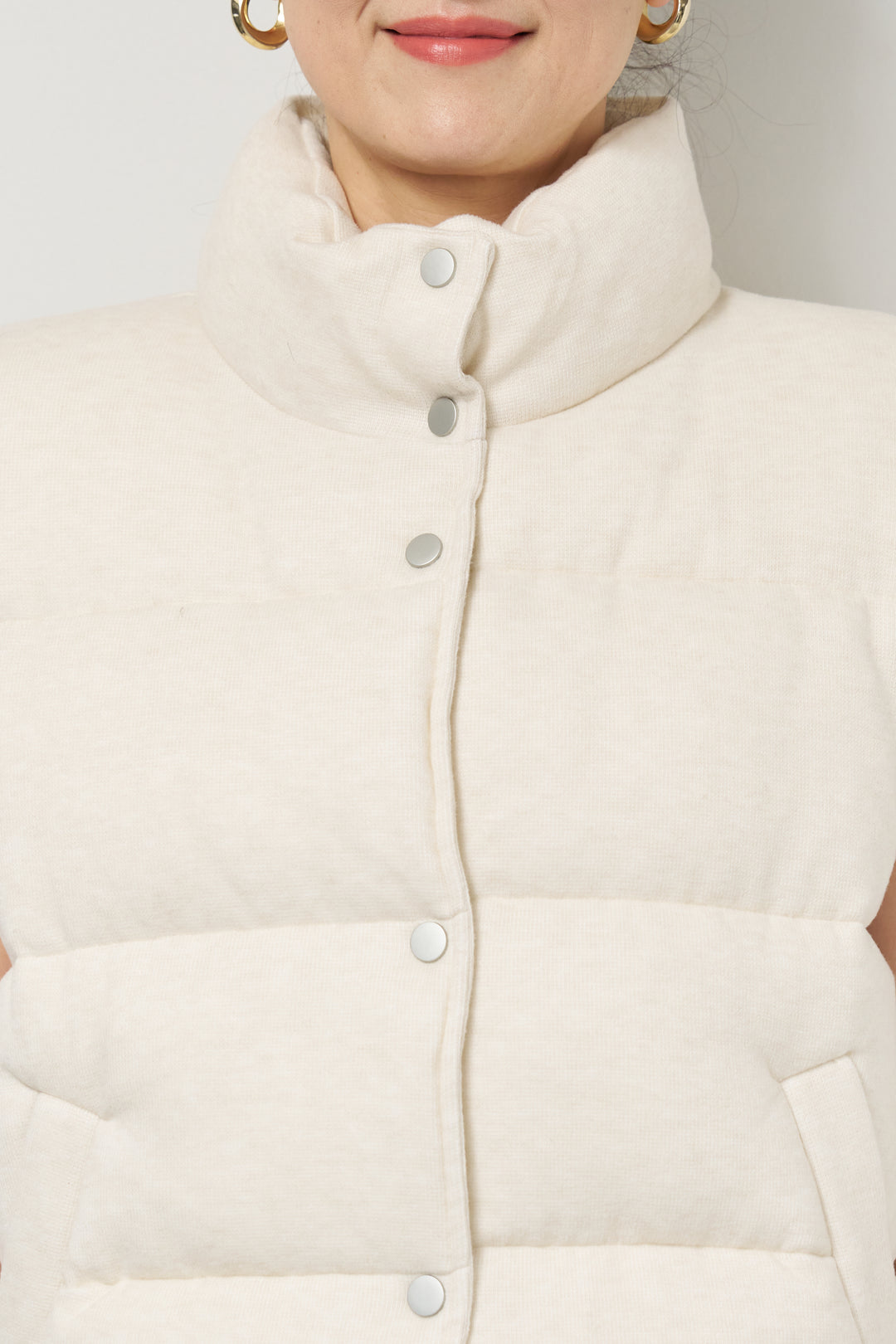 【3点セット】中綿ベスト＋スウェットセットアップ