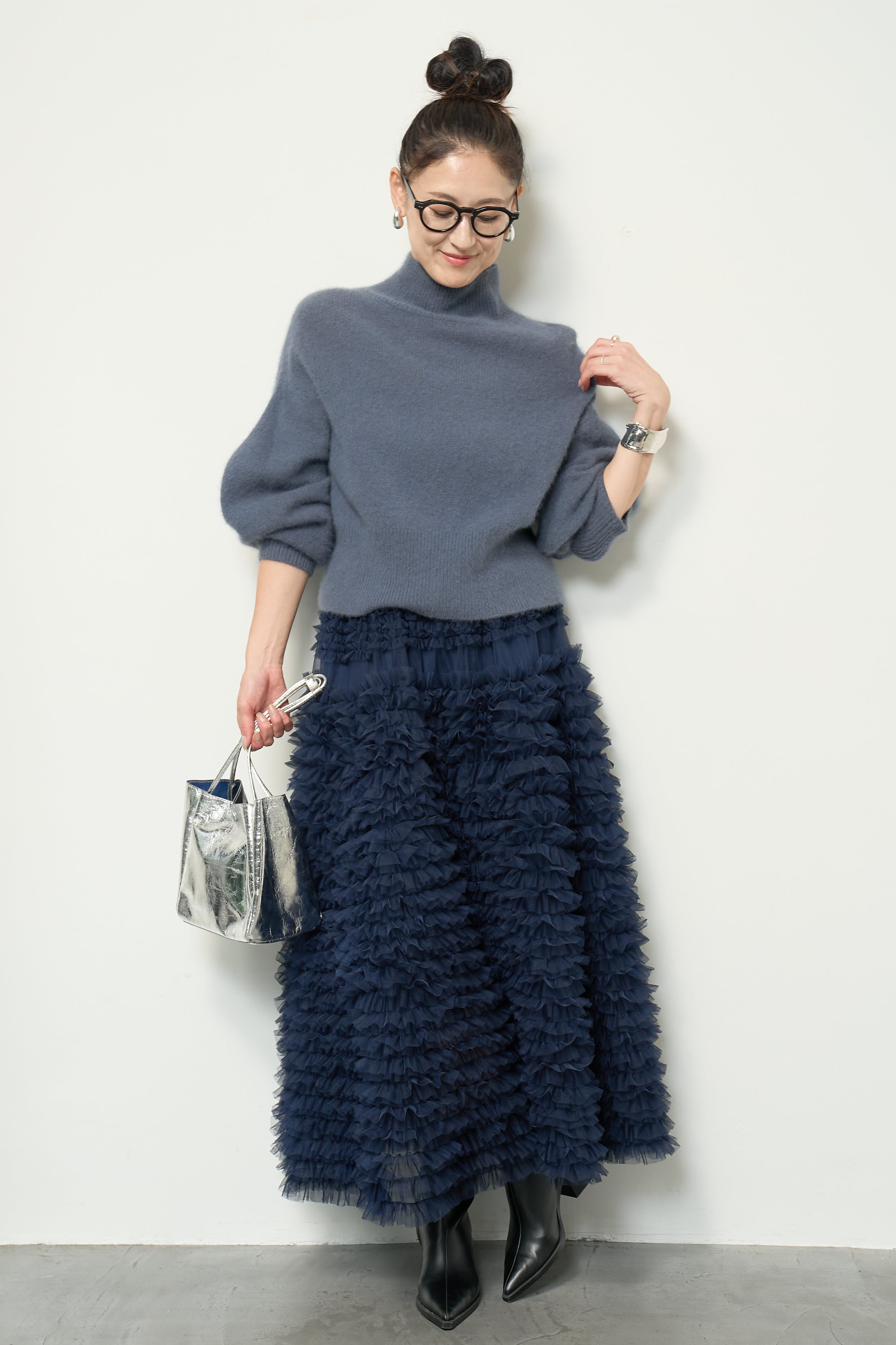 チュールティアードスカート – plusotoha