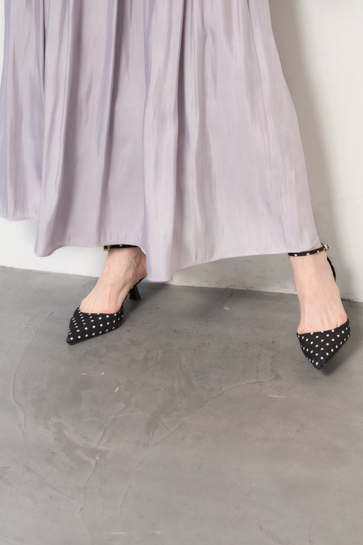 シャイニーギャザースカート