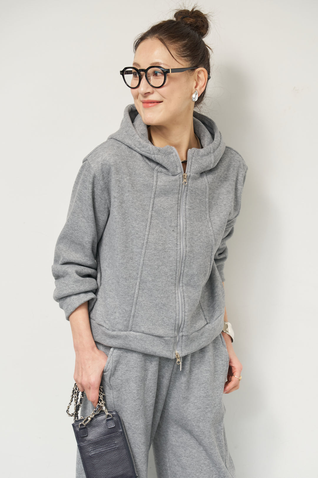 【3点セット】中綿ベスト＋スウェットセットアップ