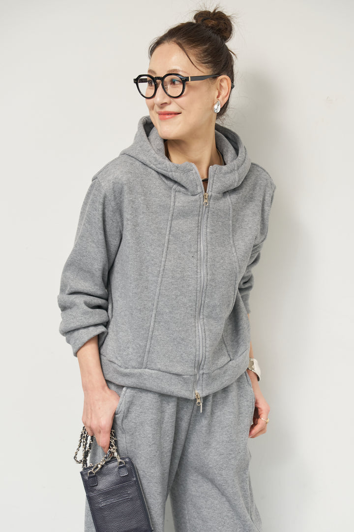 【3点セット】中綿ベスト＋スウェットセットアップ