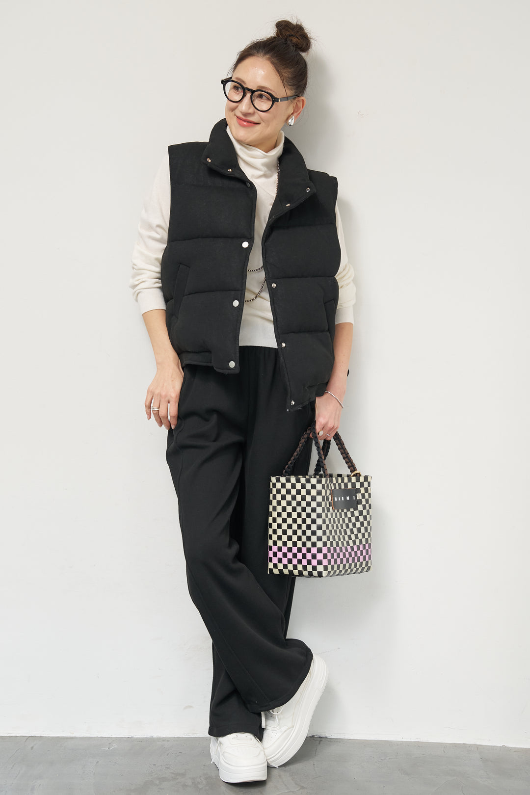 【3点セット】中綿ベスト＋スウェットセットアップ