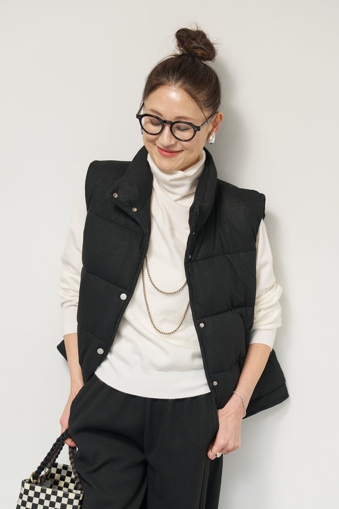 【3点セット】中綿ベスト＋スウェットセットアップ