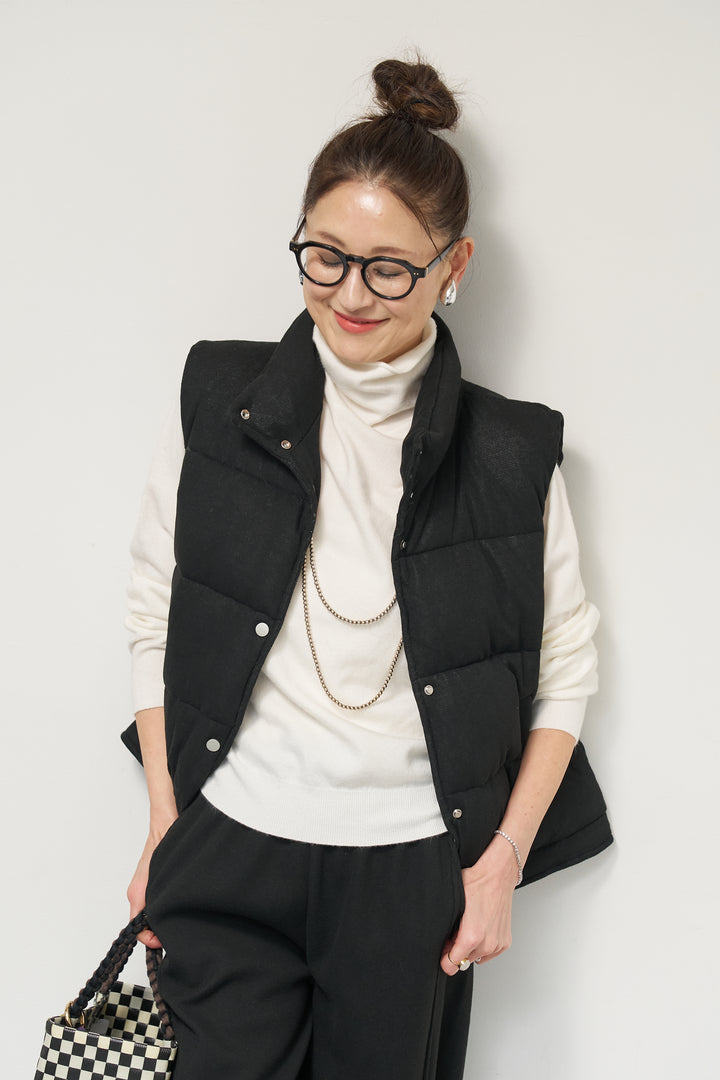 【3点セット】中綿ベスト＋スウェットセットアップ