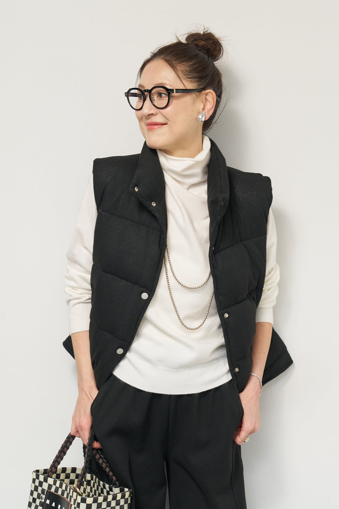 【3点セット】中綿ベスト＋スウェットセットアップ