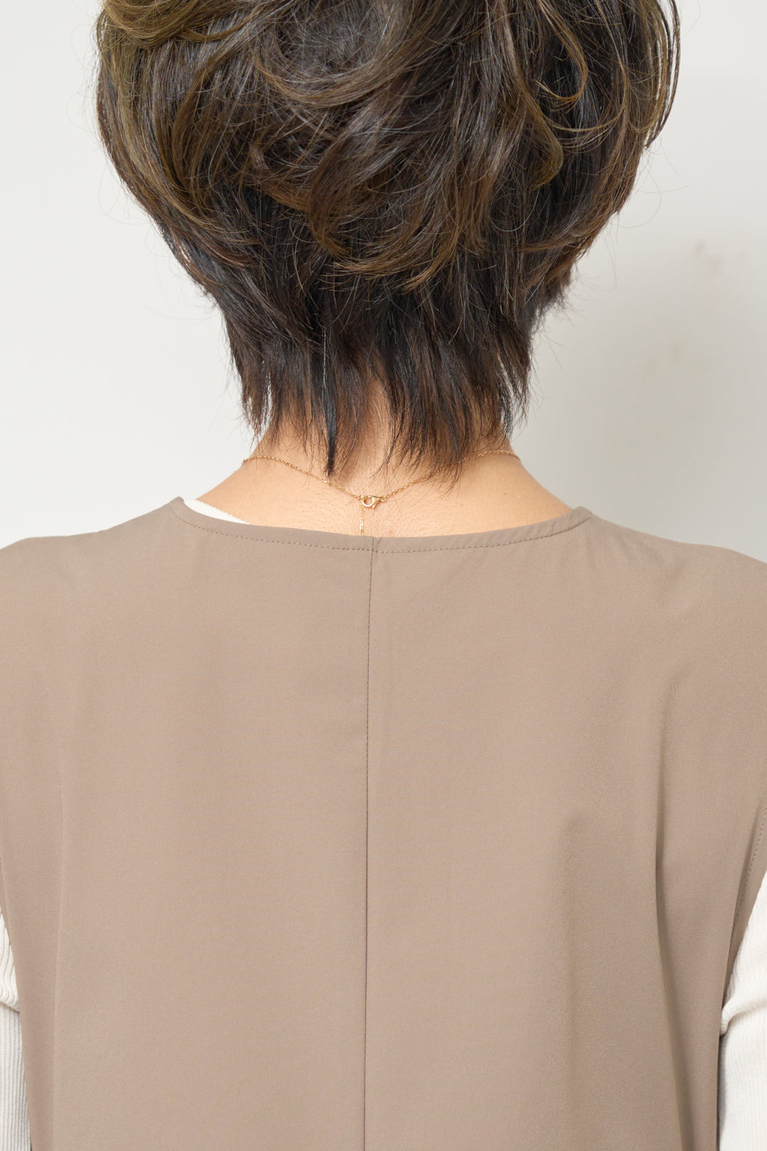 【接触冷感】サイドギャザーオールインワン