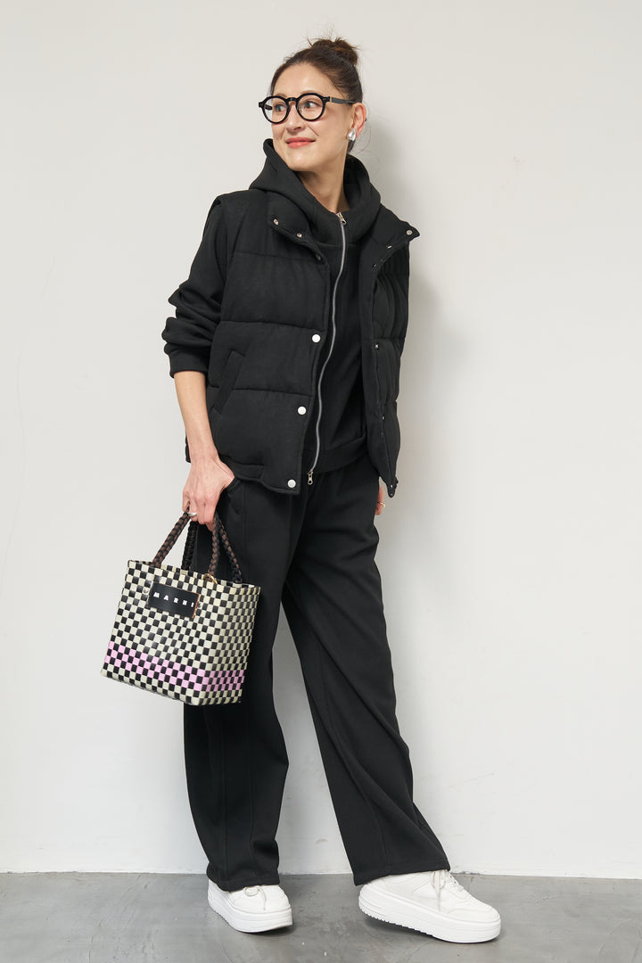 【3点セット】中綿ベスト＋スウェットセットアップ