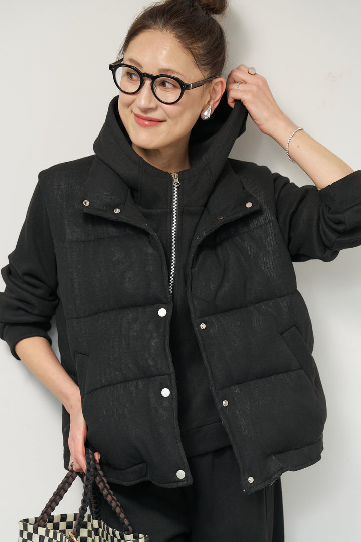 【3点セット】中綿ベスト＋スウェットセットアップ