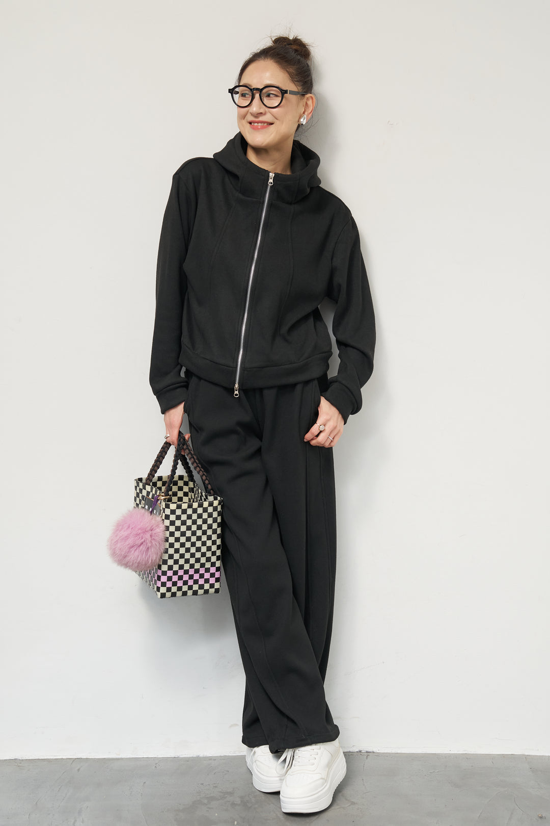 【3点セット】中綿ベスト＋スウェットセットアップ