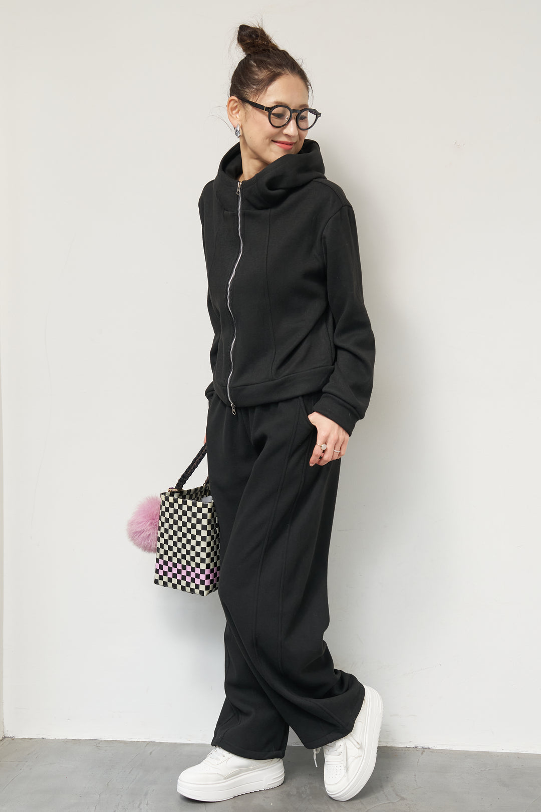 【3点セット】中綿ベスト＋スウェットセットアップ