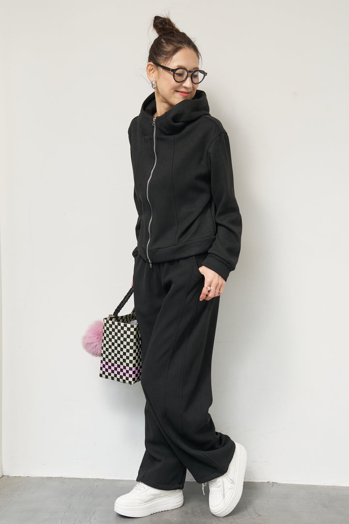 【3点セット】中綿ベスト＋スウェットセットアップ