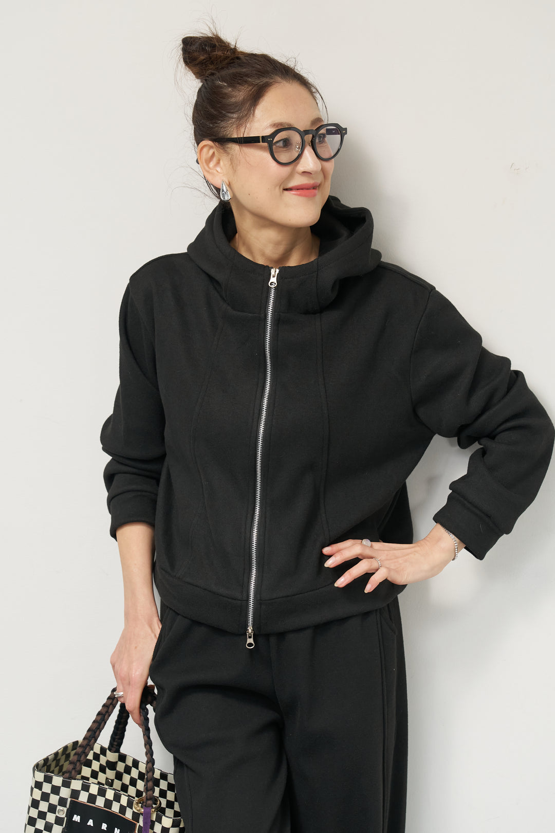 【3点セット】中綿ベスト＋スウェットセットアップ