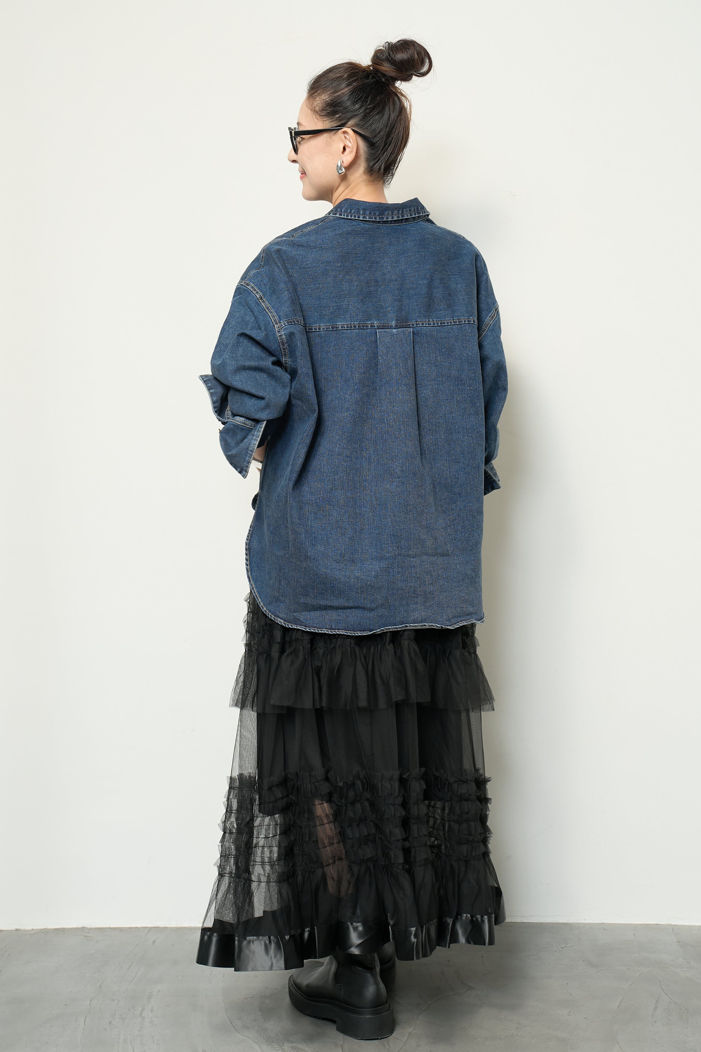 メイ プラスオトハ　デニムジャケット デニムシャツジャケット – plusotoha