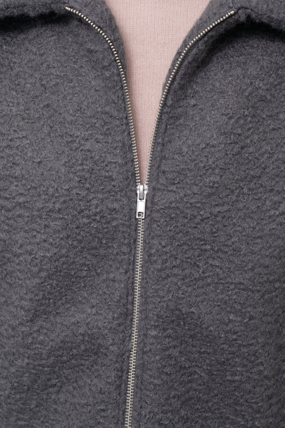 シープボアボリュームスリーブジャケット