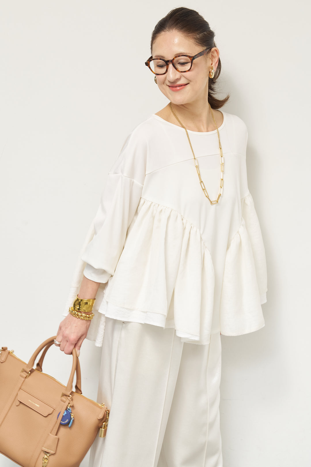 フリルテールプルオーバー