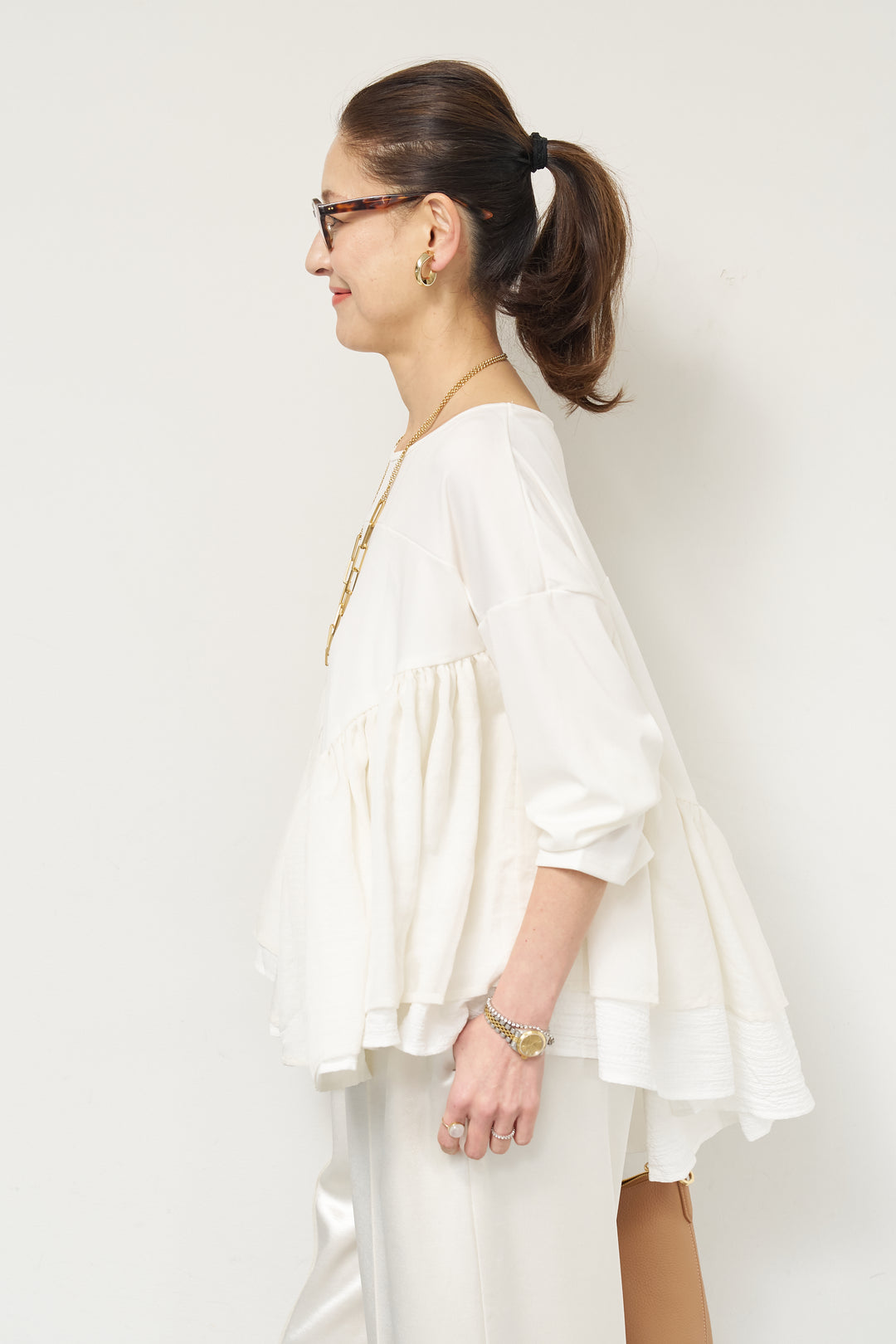 フリルテールプルオーバー