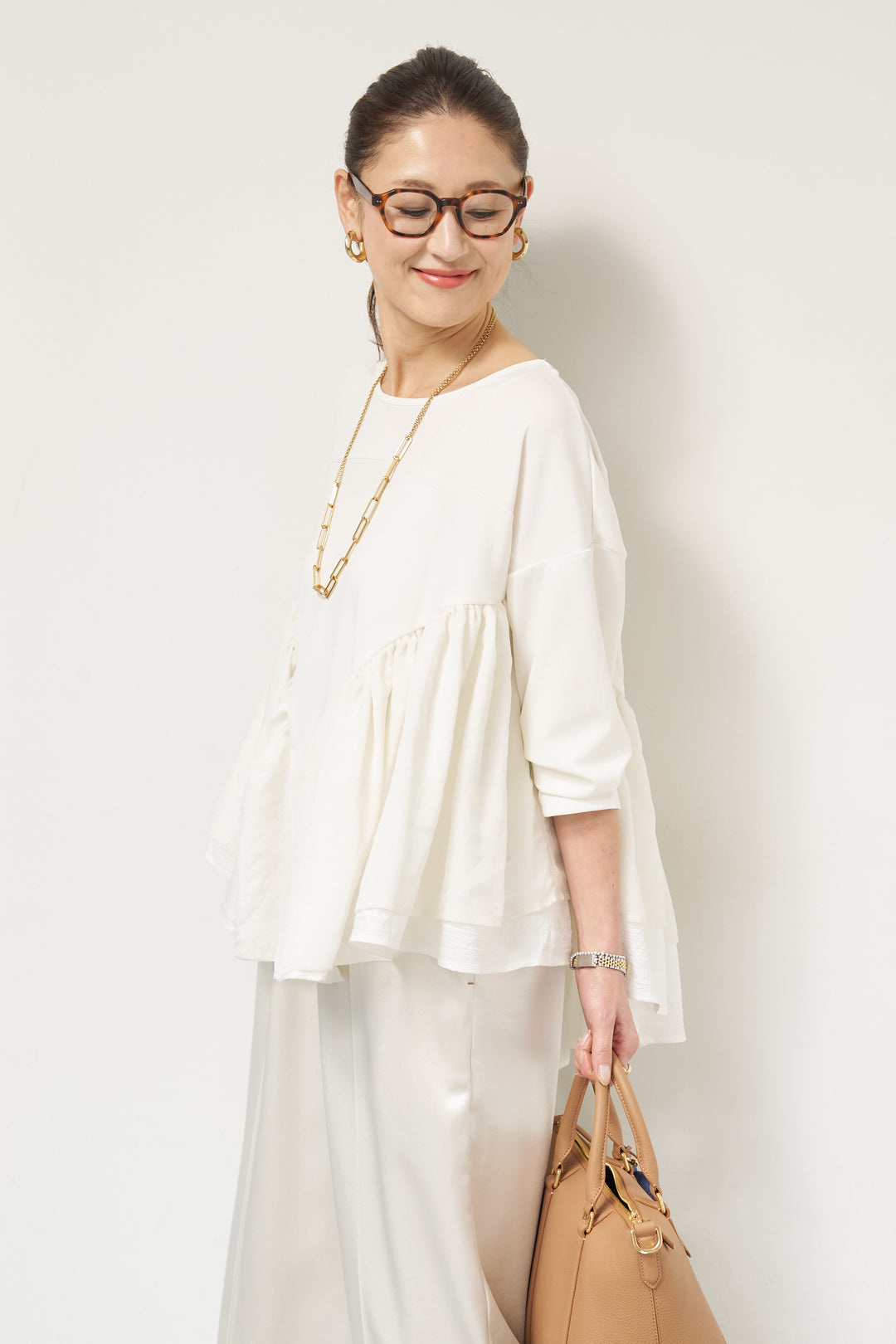 フリルテールプルオーバー