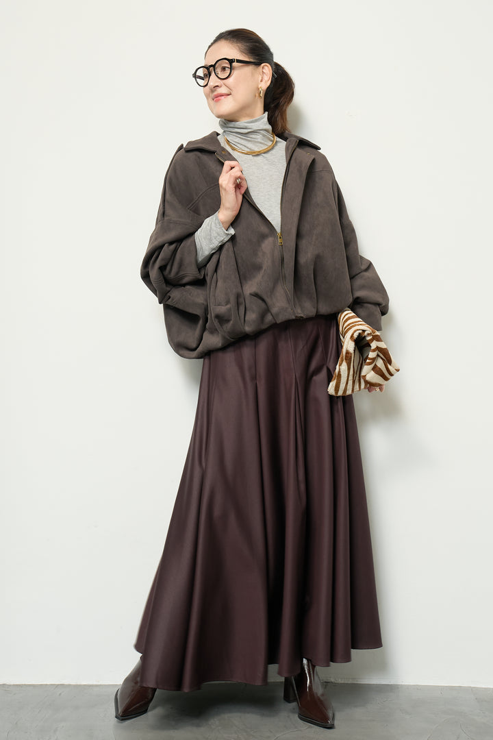 タックボリュームスカート