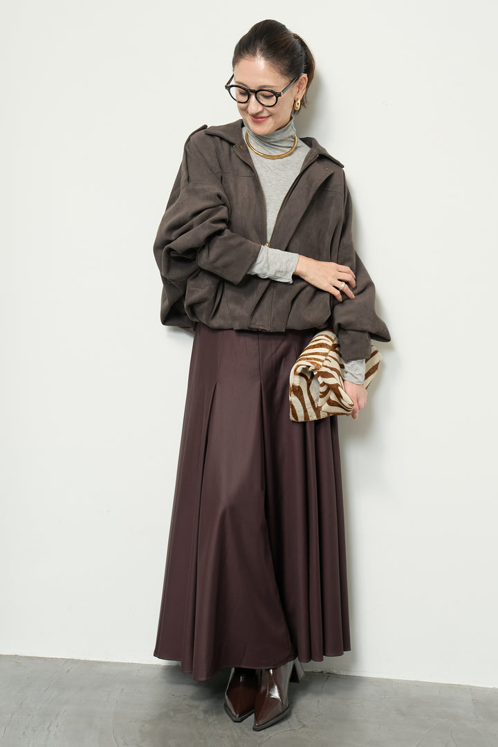 タックボリュームスカート