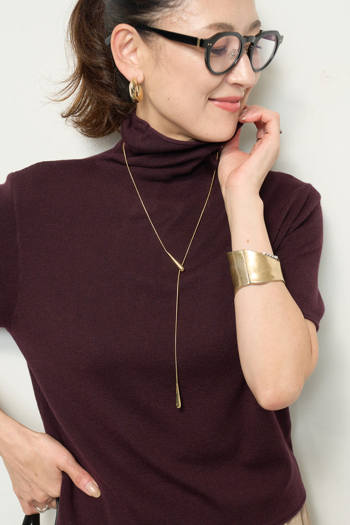 ドロップデザインネックレス