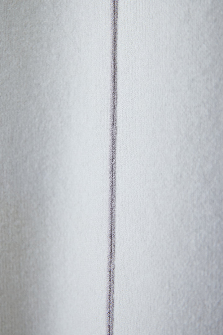 [Anti-static] 2-way back line soft knit dress 