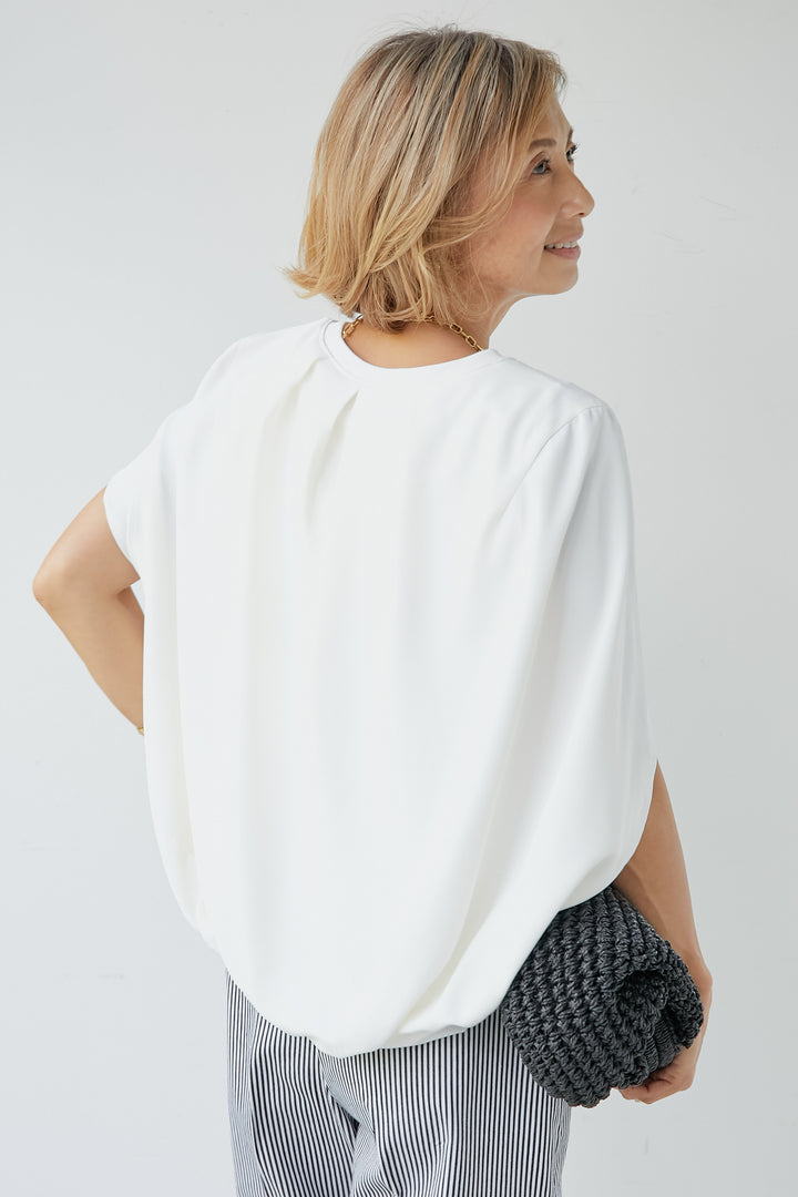 [2SET] Cape cloak pullover 
