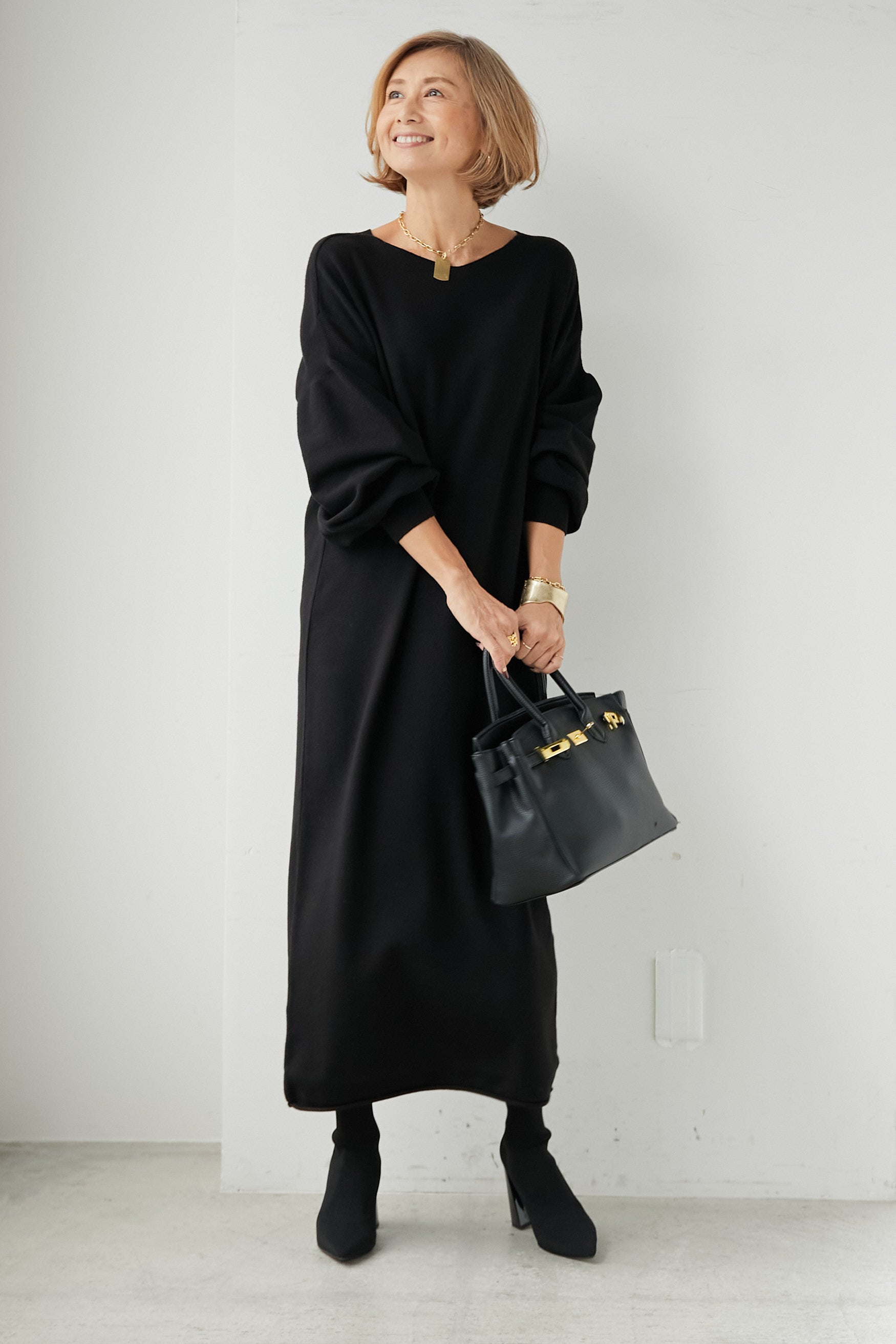 OTOHA ニットワンピース 新品 プラスオトハ PLUS OTO.HA コクーン