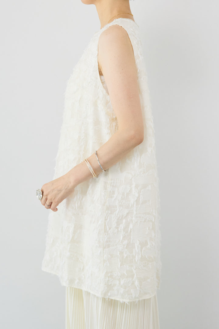 カットジャガードドッキングワンピース